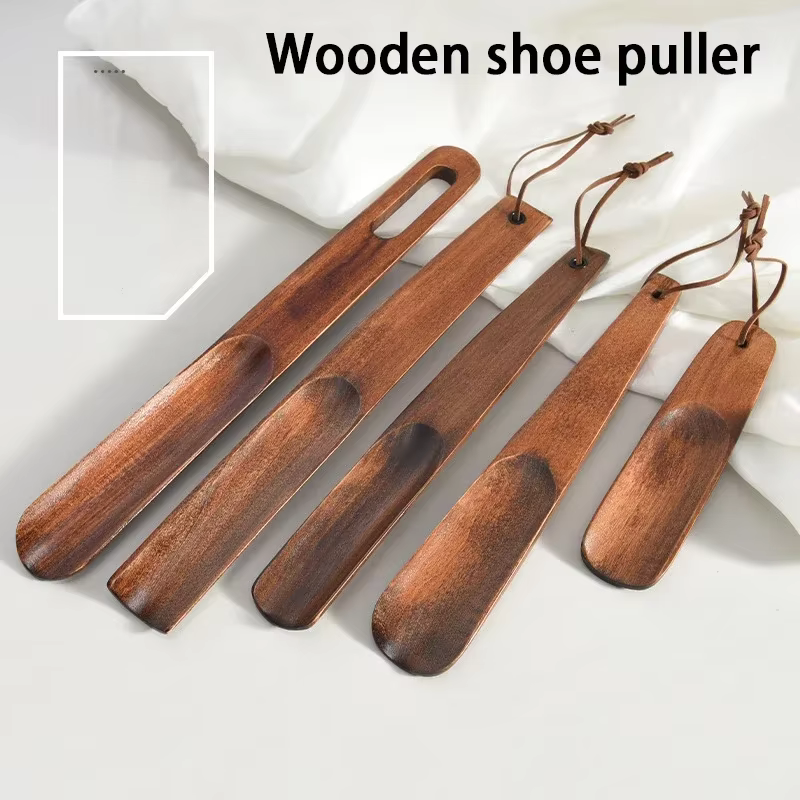 Nouveau cornes à chaussures avancées en bois massif 15-31cm