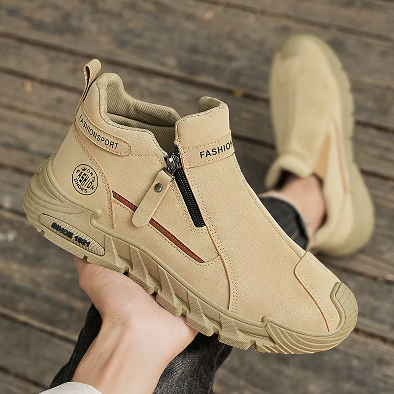 Chaussures de sport décontractées montantes pour hommes