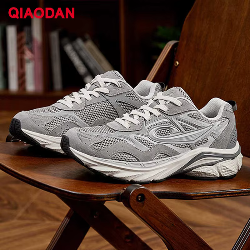 QIAODAN chaussures de course hommes décontracté 2025 nouveau automne antidérapant respirant
