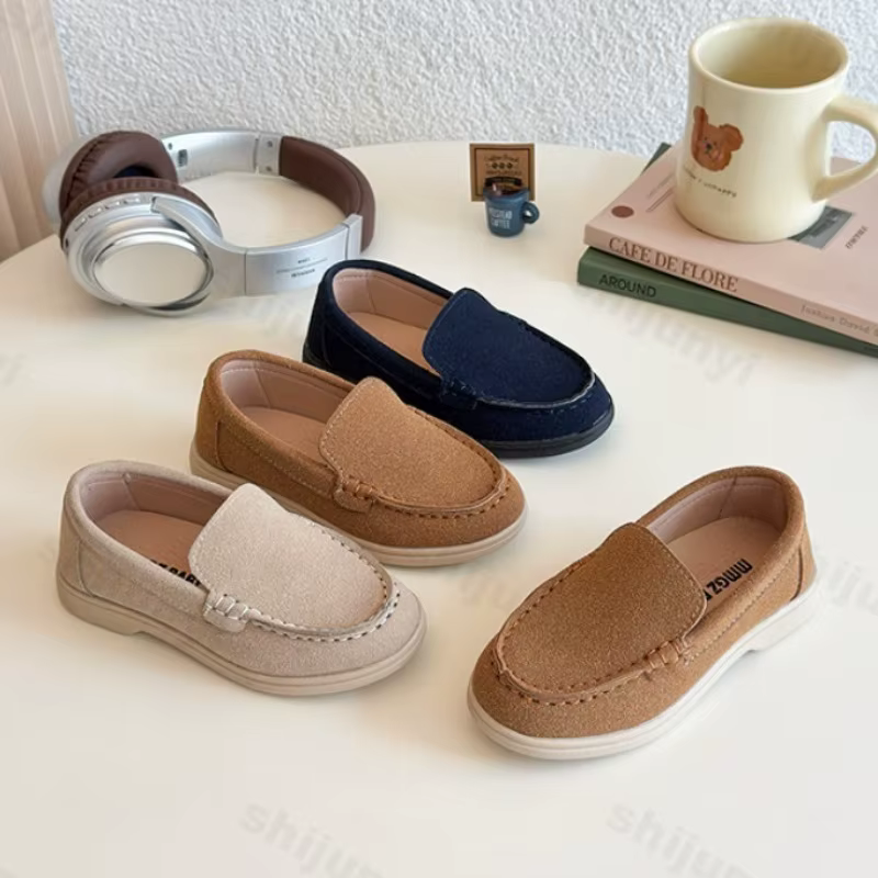 Chaussures simples décontractées à enfiler pour enfants