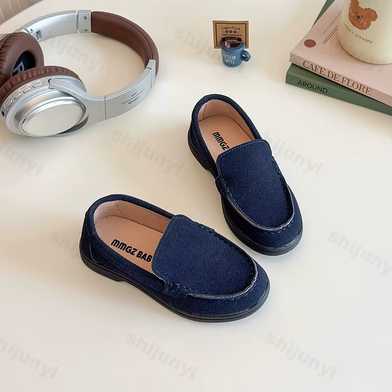 Chaussures simples décontractées à enfiler pour enfants