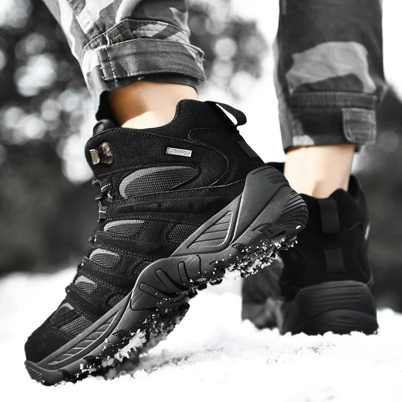 Chaussures de travail militaires respirantes pour hommes