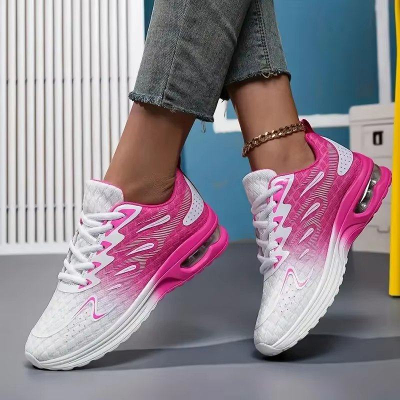 ELUVA femmes baskets 2025 nouveau léger respirant maille antidérapant Durable confortable marche Tennis chaussures