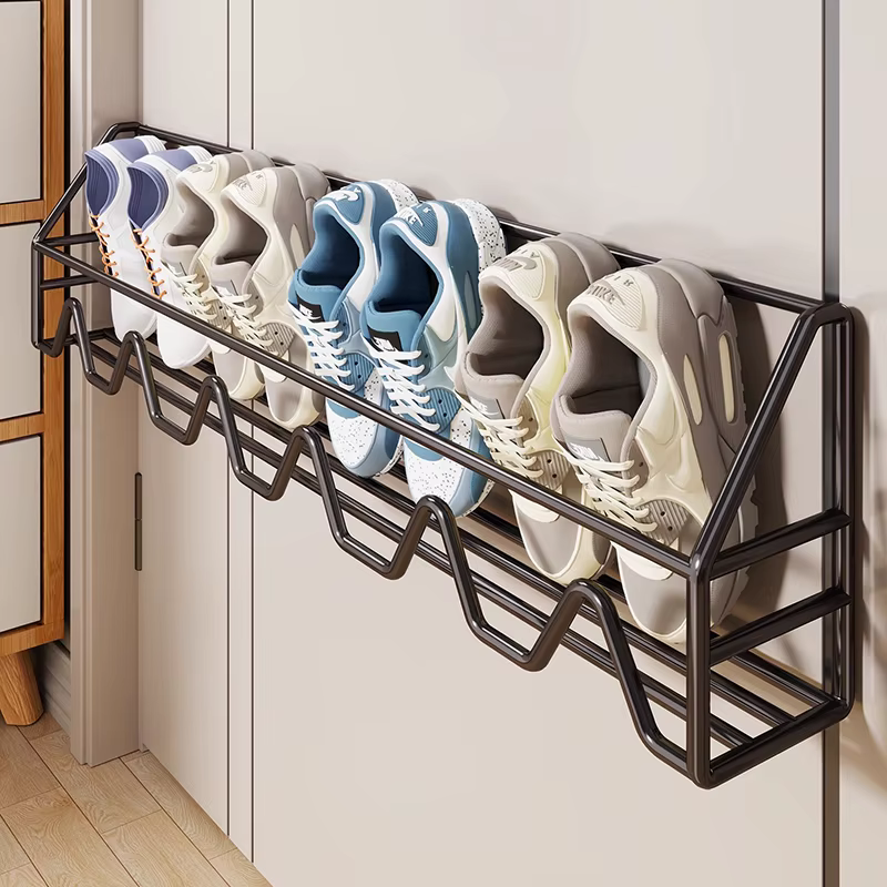 Meuble à chaussures mural multi-niveaux pour la maison