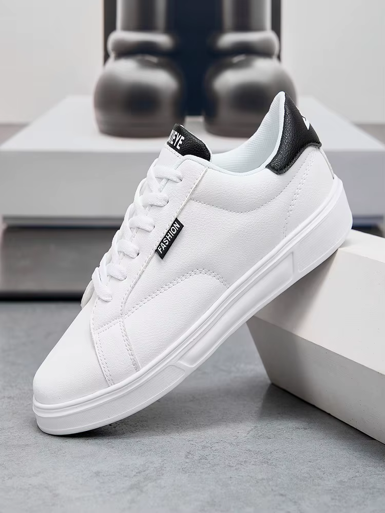 Blanc noir hommes chaussures confortables
