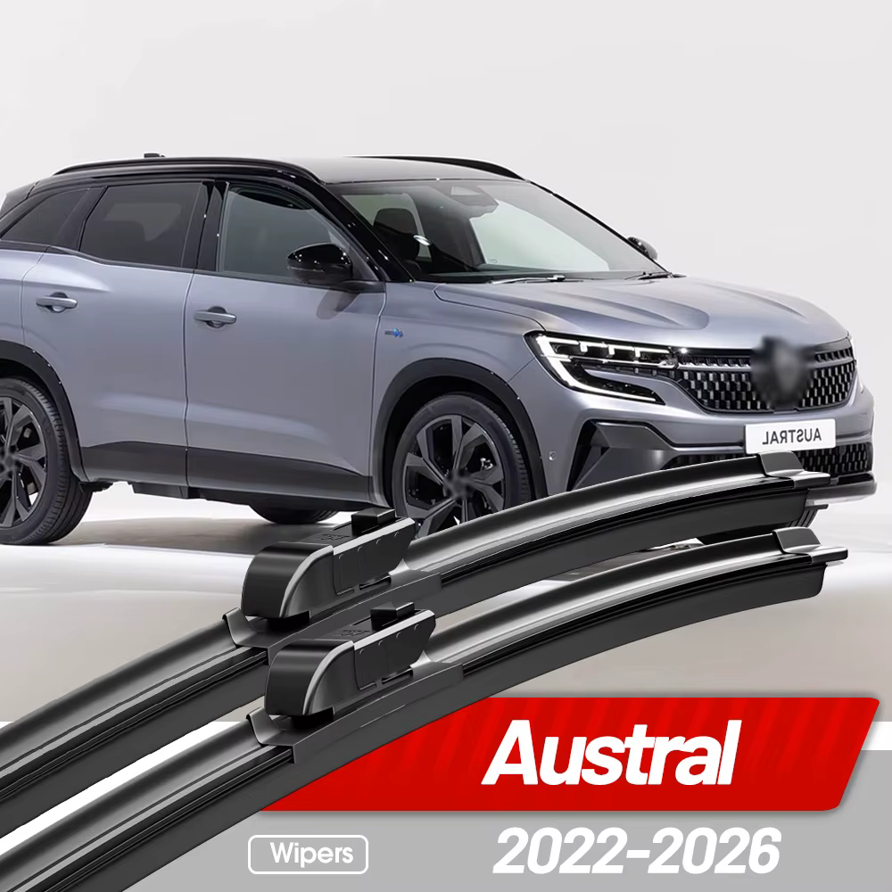 Pour Renault Austral 2022-2026 Balais d'essuie-glace avant Accessoires de pare-brise 26"19" 2025 2024 2023