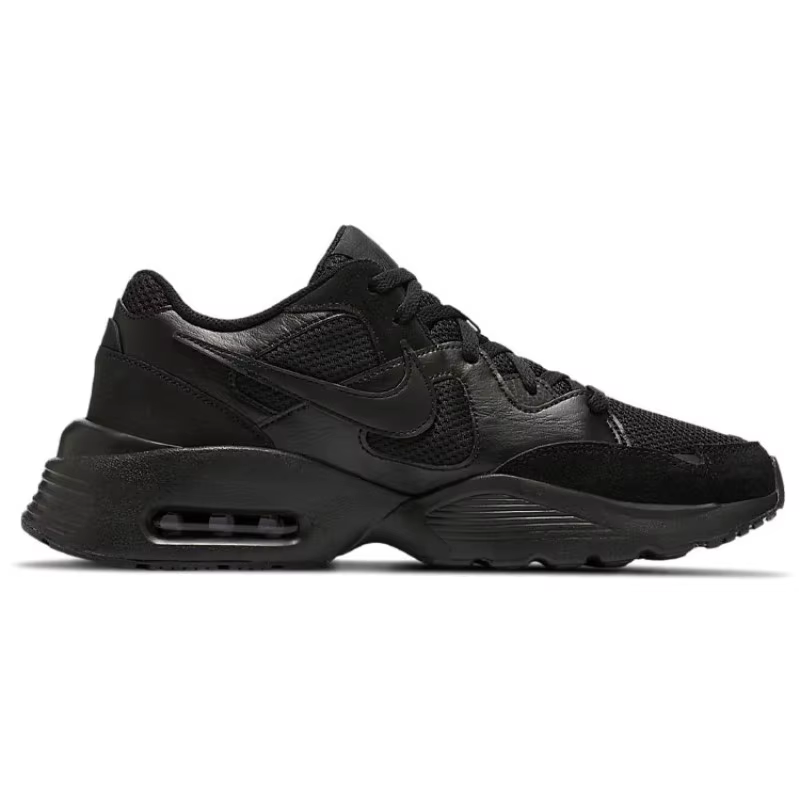 Baskets basses Nike Air Max Fusion noires pour hommes