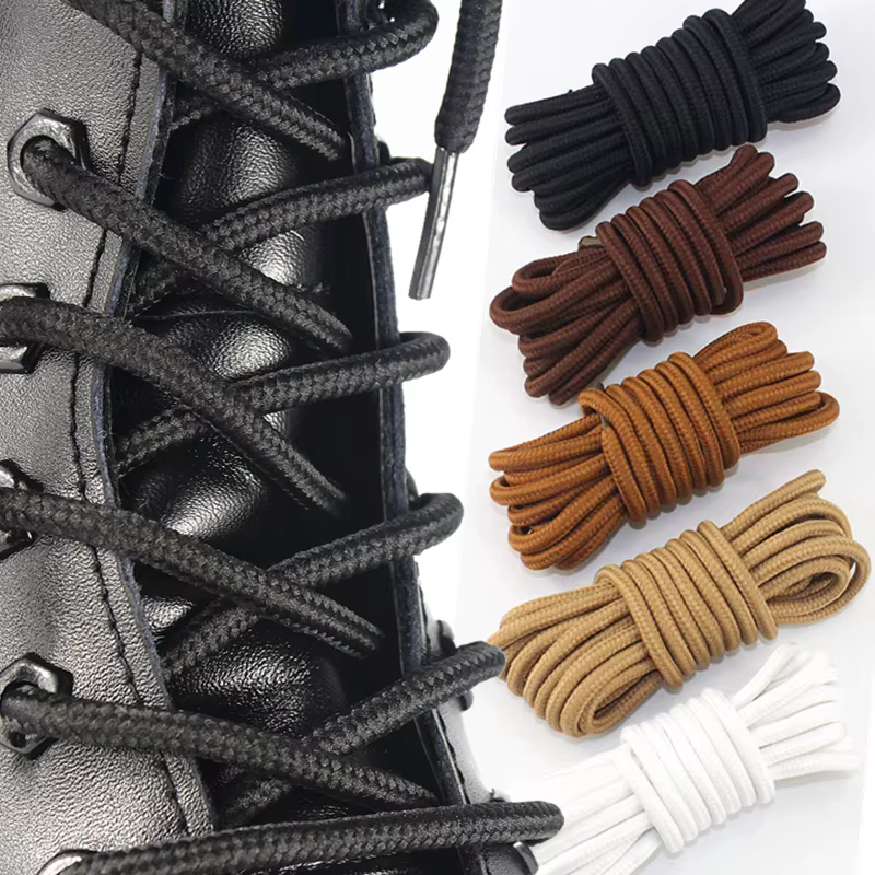 Lacets ronds classiques en Polyester Durable