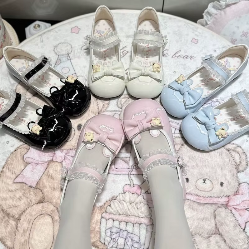 Escarpins Lolita à talon bas pour femmes