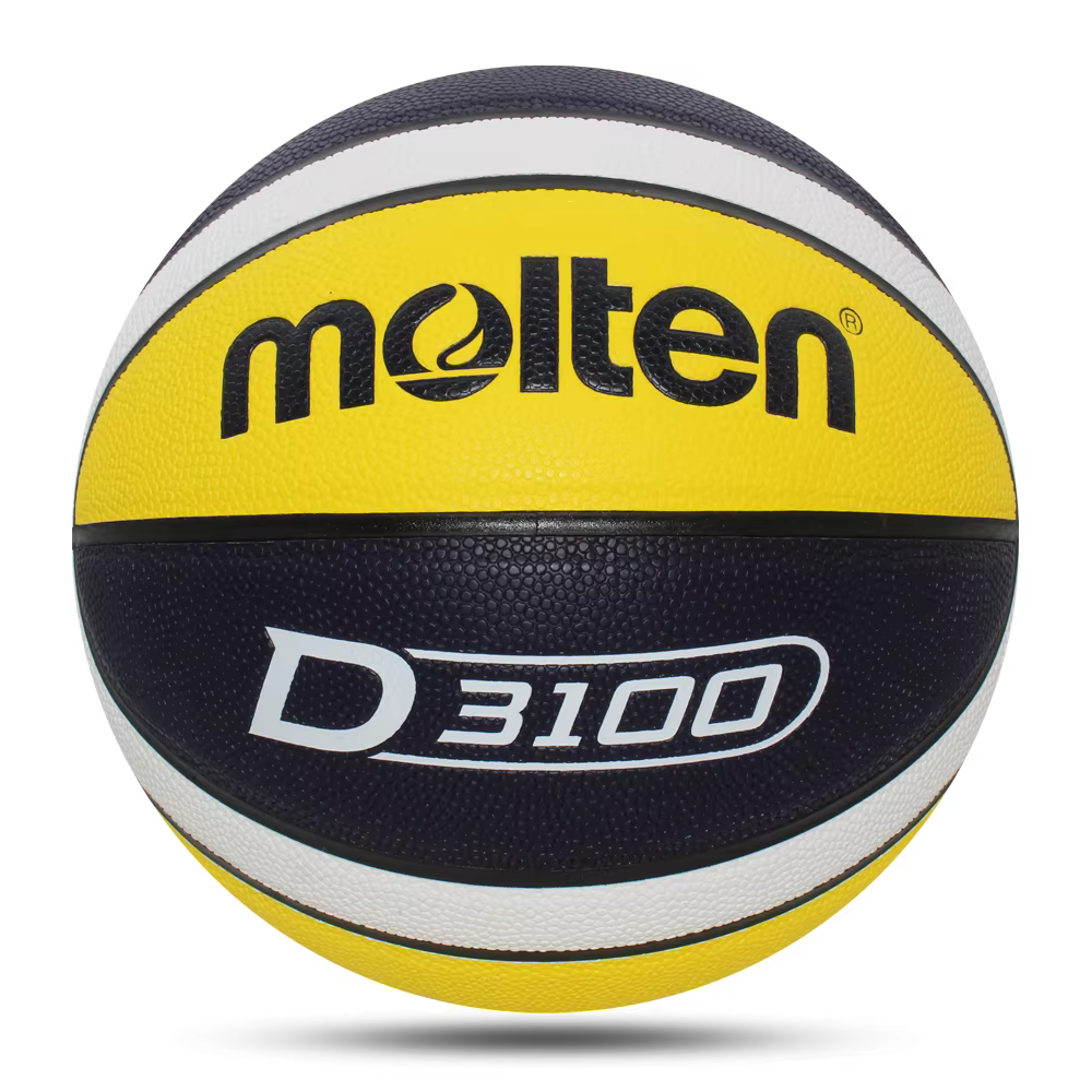 Balles de basket-ball fondues taille officielle 7/6/5 matériau PU résistant à l'usure jeu d'entraînement