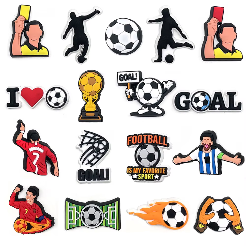 Breloques pour chaussures de Football