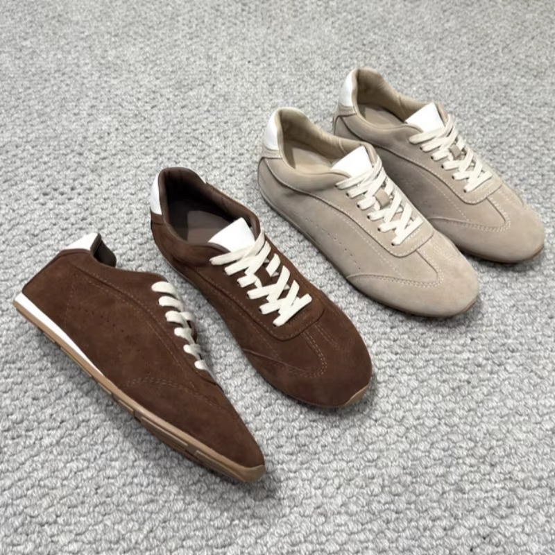 Nouvelles Chaussures de Sport de Luxe pour Femmes 2026 – Style Rétro Allemand