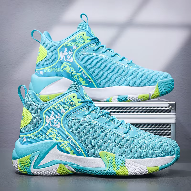 Chaussures de basket-ball respirantes pour hommes, chaussures de sport de plein air, baskets montantes, entraînement athlétique, résistantes à l'usure, grande taille, 49, 50, 51