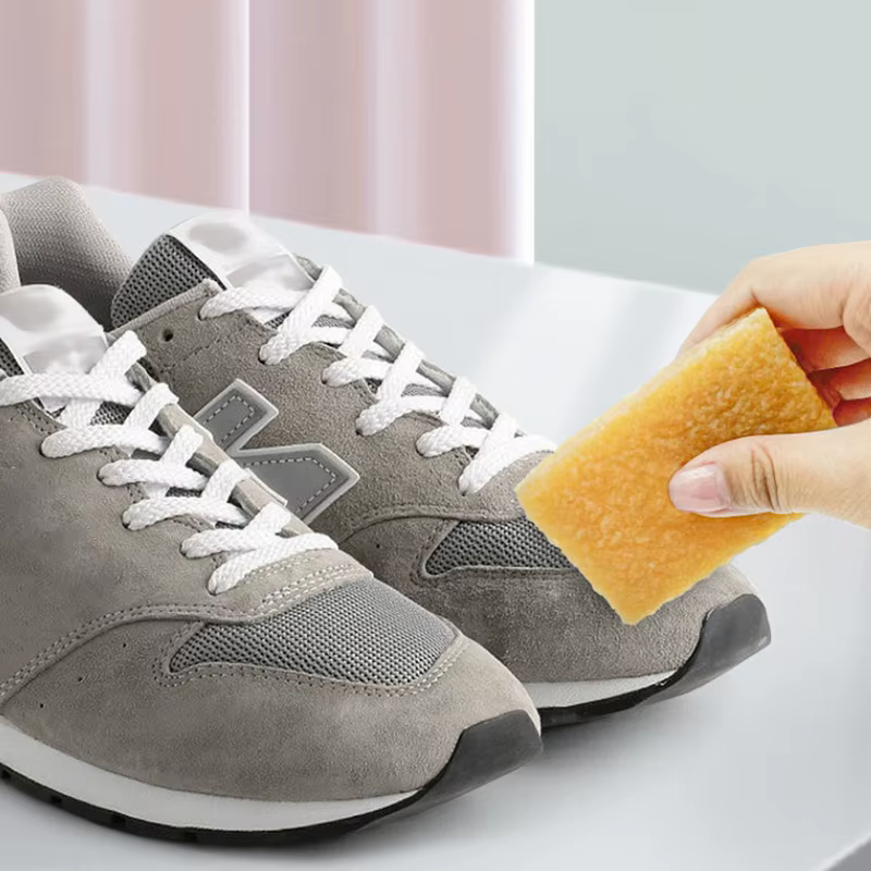 Lingettes de nettoyage pour chaussures, daim, peau de mouton, cuir mat, gomme en caoutchouc, vêtements pour la maison, décontamination professionnelle