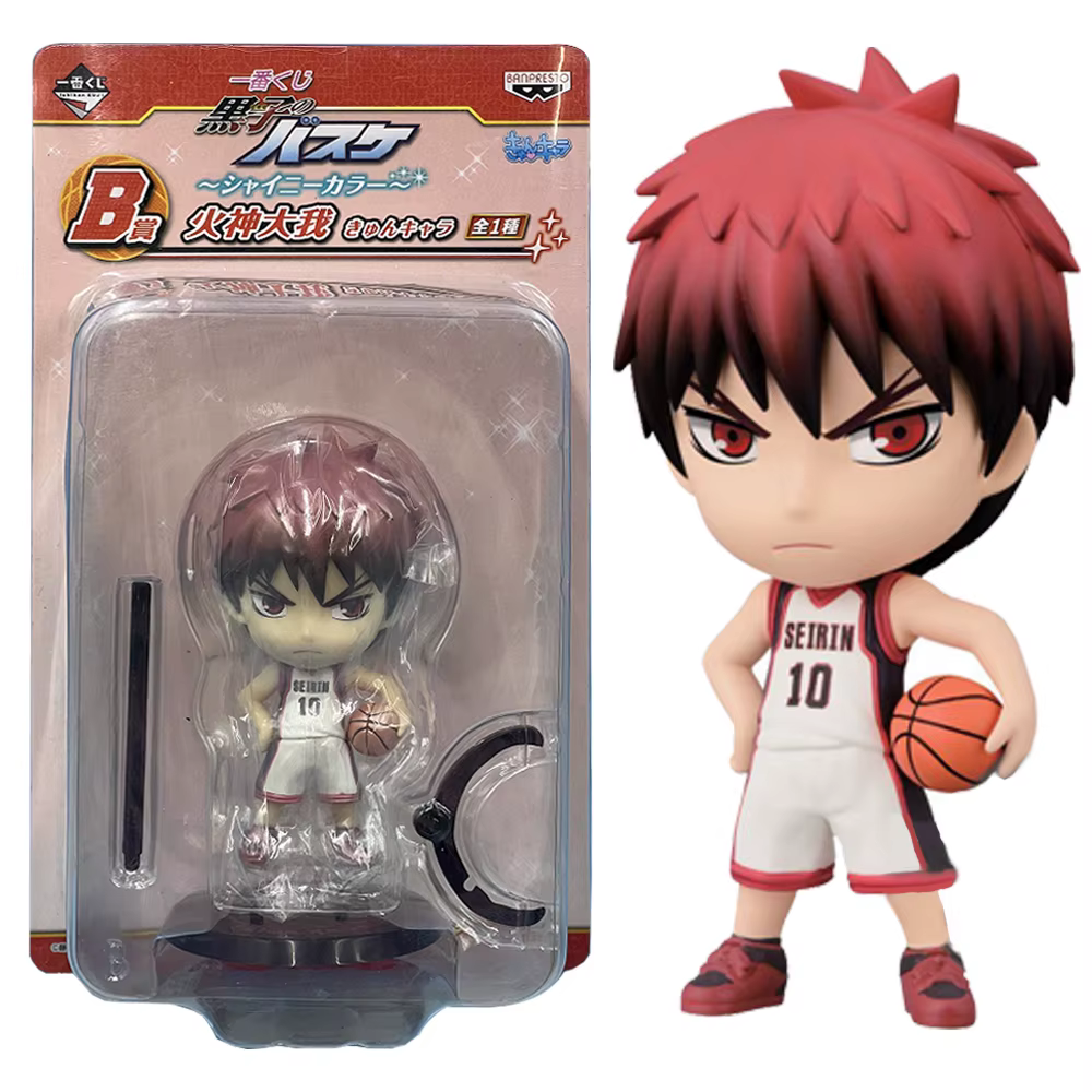 10CM Anime Kuroko basket-ball Kuroko Tetsuya Figure Kagami Taiga debout modèle jouet cadeau Aomine Daiki Aciton Figure ensemble poupée