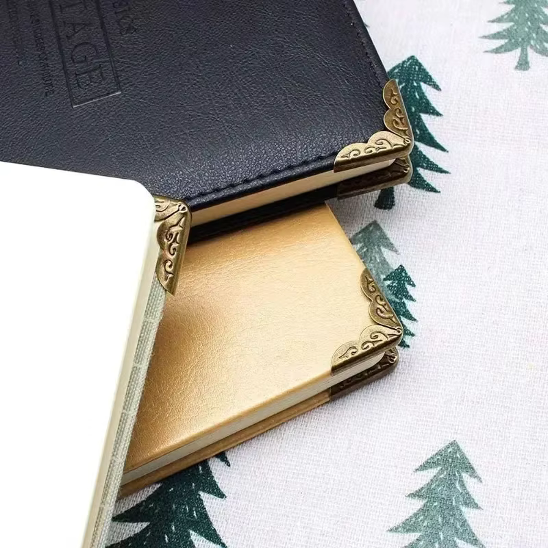 Scrapbooking Albums protecteurs d'angle Menus dossiers carte fichier Menu livres en métal protecteurs d'angle artisanat décoration en gros