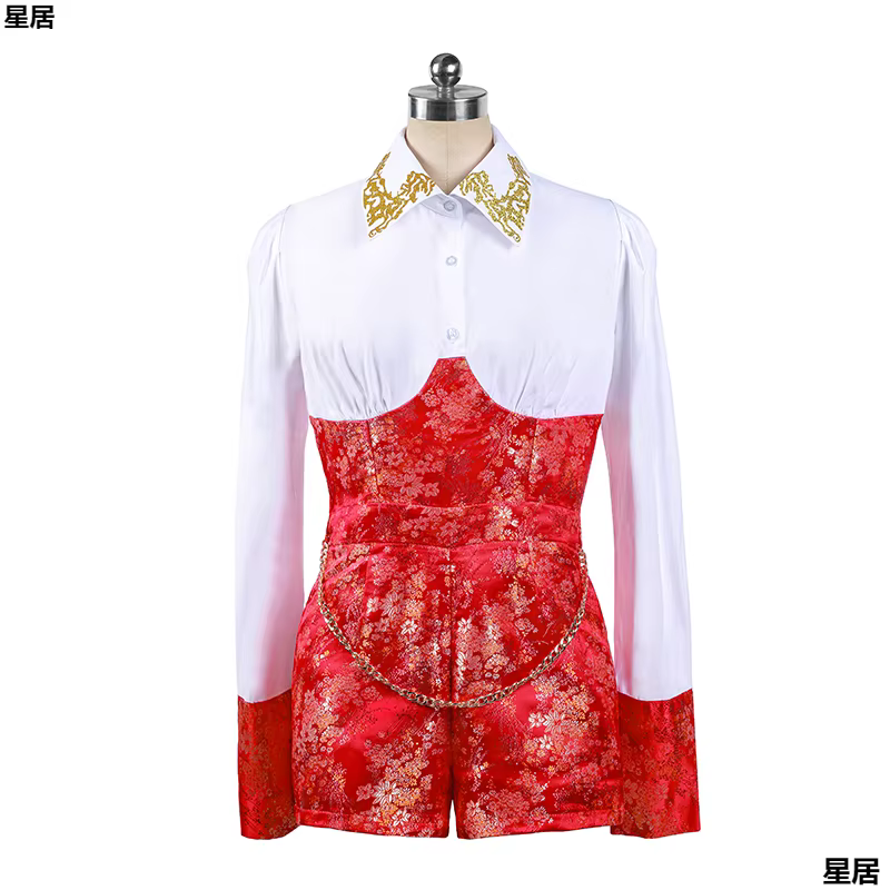 Kpop – Costume de spectacle sur scène pour femmes, vêtements de Festival, vêtements de Rave, chanteurs coréens, vêtements de Concert, nouvelle tenue de danseuse de Style chinois