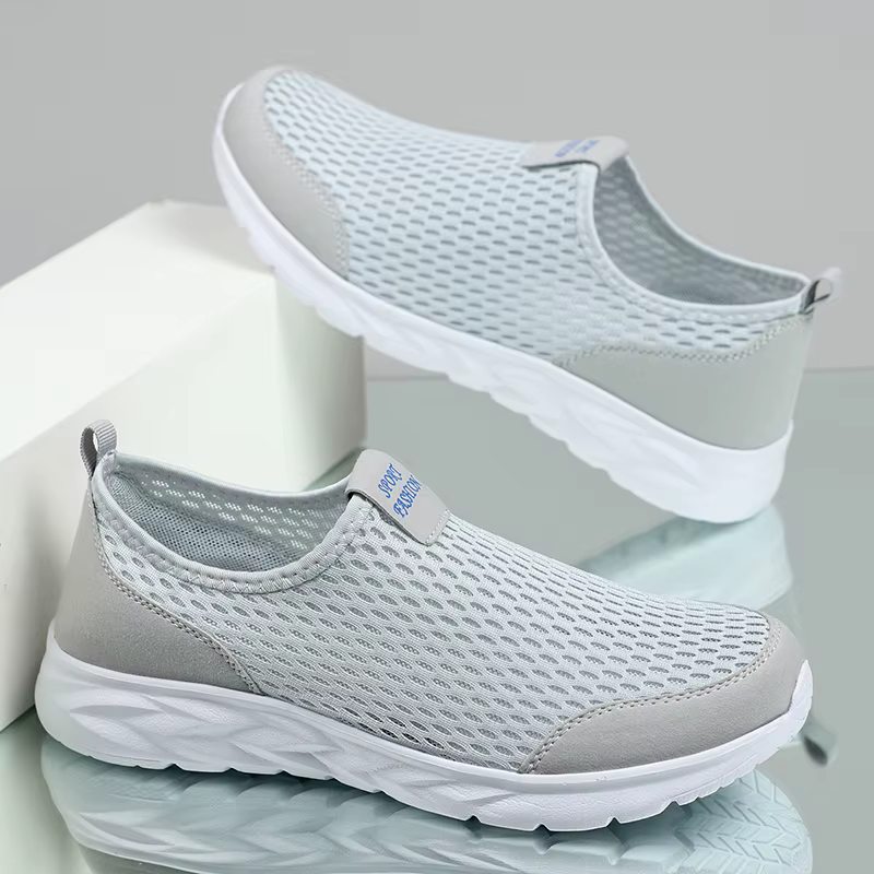 2025 nouvelles chaussures hommes mocassins léger marche respirant été