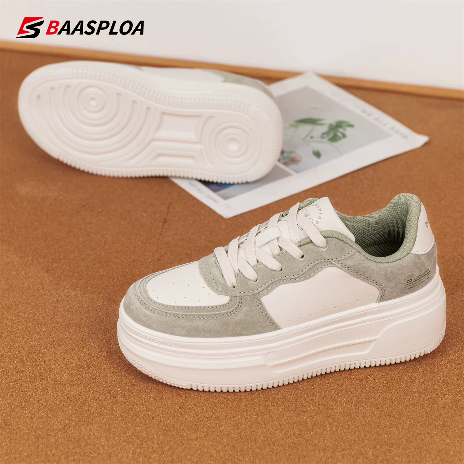Baasploa – baskets à plateforme pour femmes