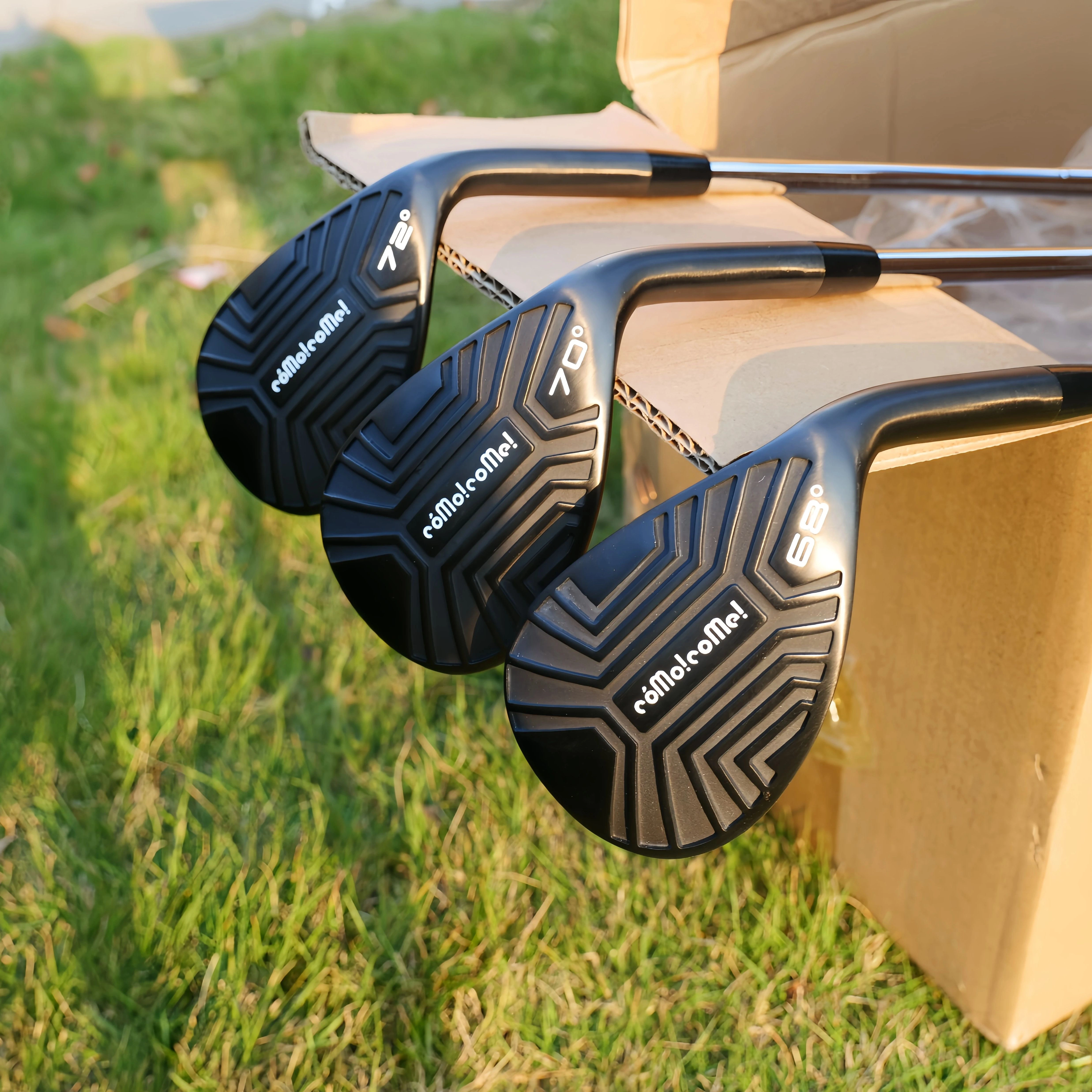 Club de golf COMO! Venez! Wedge à talon haut de style Blade, disponible en 68 ° /70 ° /72 °   Loft Angles - Puissance de rotation et de freinage exceptionnelle