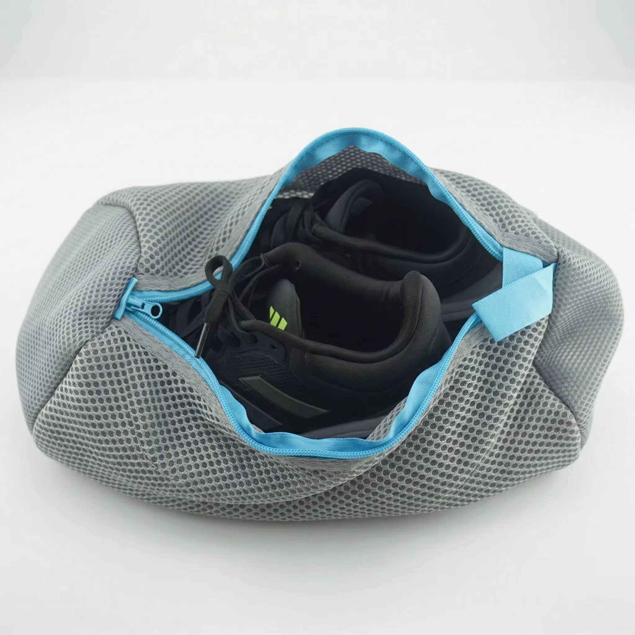 Sac de lavage en filet pour baskets et chaussures, compatible lave-linge