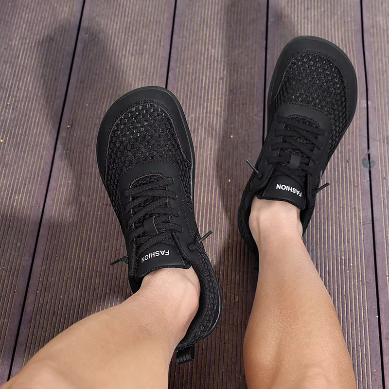 Chaussures de marche orthopédiques à bout large pour diabétiques souffrant de hallux valgus