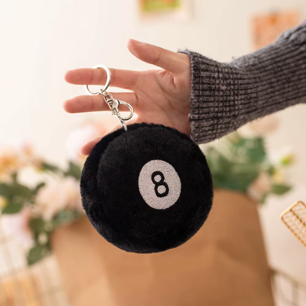 Porte-clés de basket-ball, Baseball, Football, volley-ball, Football, peluche douce, Simulation de Football