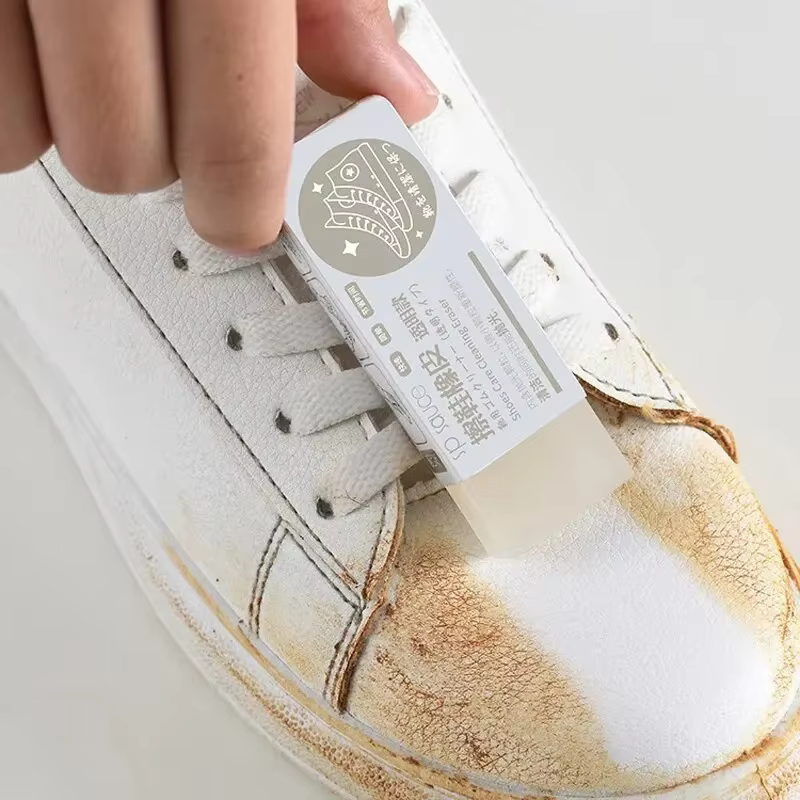 Nettoyage de chaussures caoutchouc gomme baskets soin cuir nettoyant