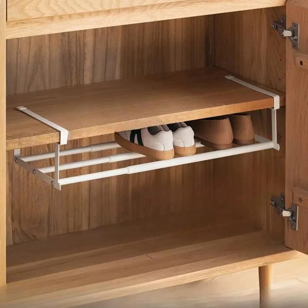 Étagère de rangement de chaussures Portable sous suspendu