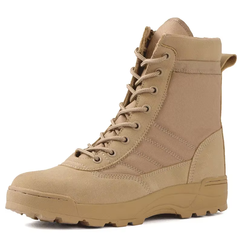 Bottes tactiques pour hommes, bottes de Combat des forces spéciales dans le désert, bottes de randonnée en plein air, chaussures de sécurité pour le travail