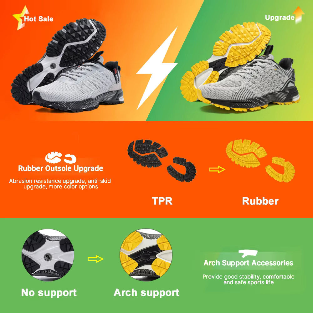 Baasploa-Chaussures de course professionnelles pour hommes