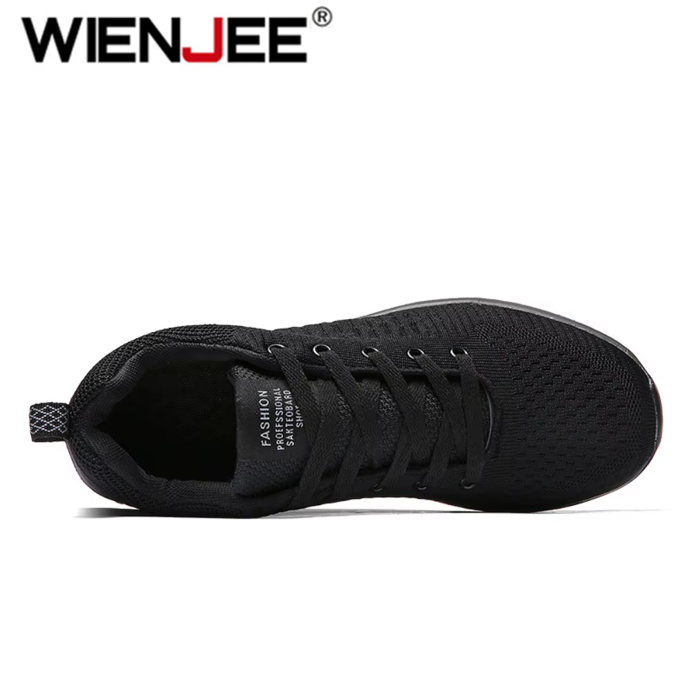 Hommes course marche tricot chaussure espadrilles décontractées respirant sport