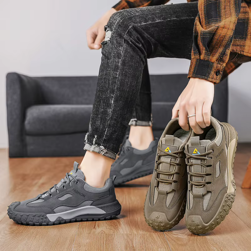 Baskets pour hommes de haute qualité à semelles épaisses