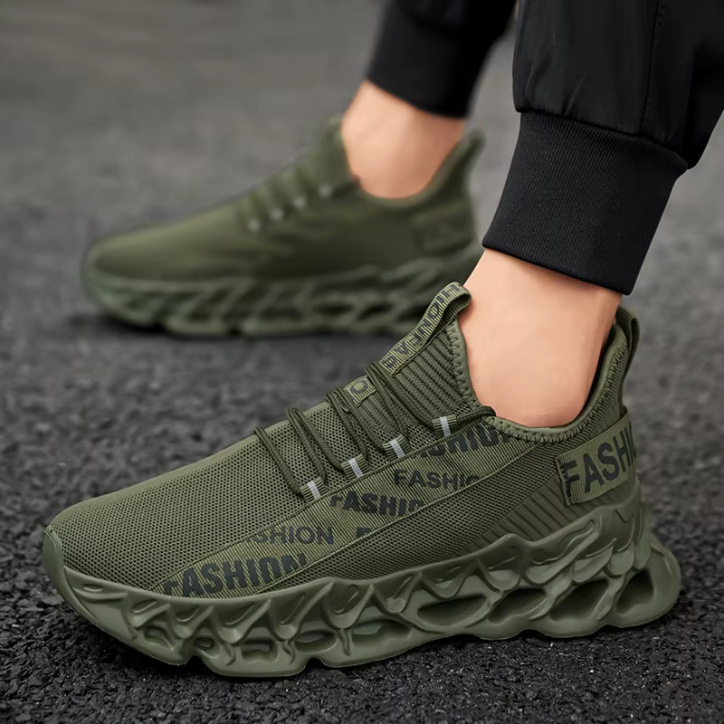 YRZL Baskets de course pour hommes 2025 Chaussures légères et respirantes