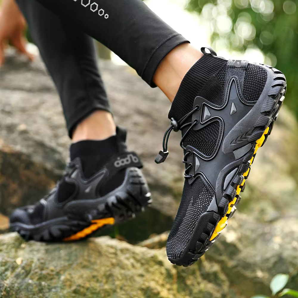 Oiaano homme noir chaussures été hommes décontracté plage en plein air eau respirant Trekking mode randonnée stabilité et confort Sport
