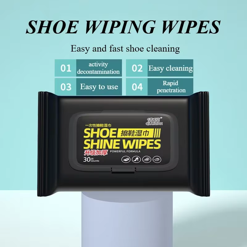 12-60 pièces chaussures jetables lingettes propres