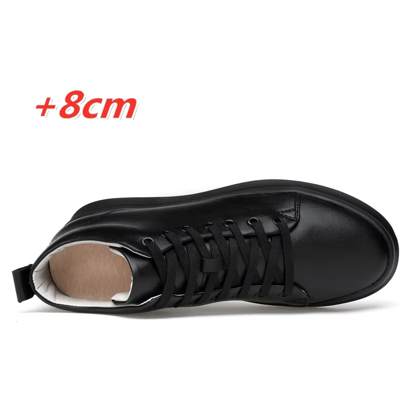 Hommes baskets hauteur augmenter chaussures