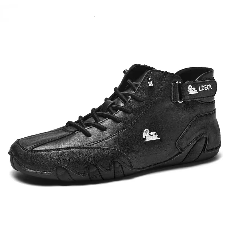 Nouvelles baskets décontractées en cuir pour hommes