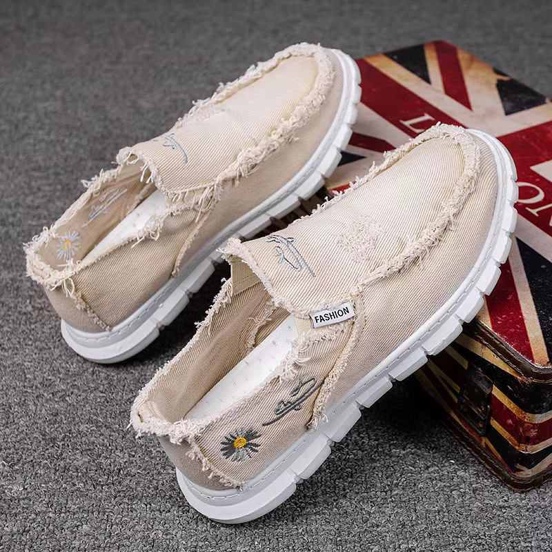 Chaussures en Toile Imprimée pour Homme