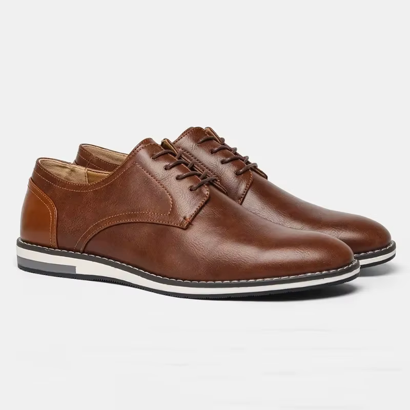 Hommes baskets à la mode chaussures en cuir confortables 2025