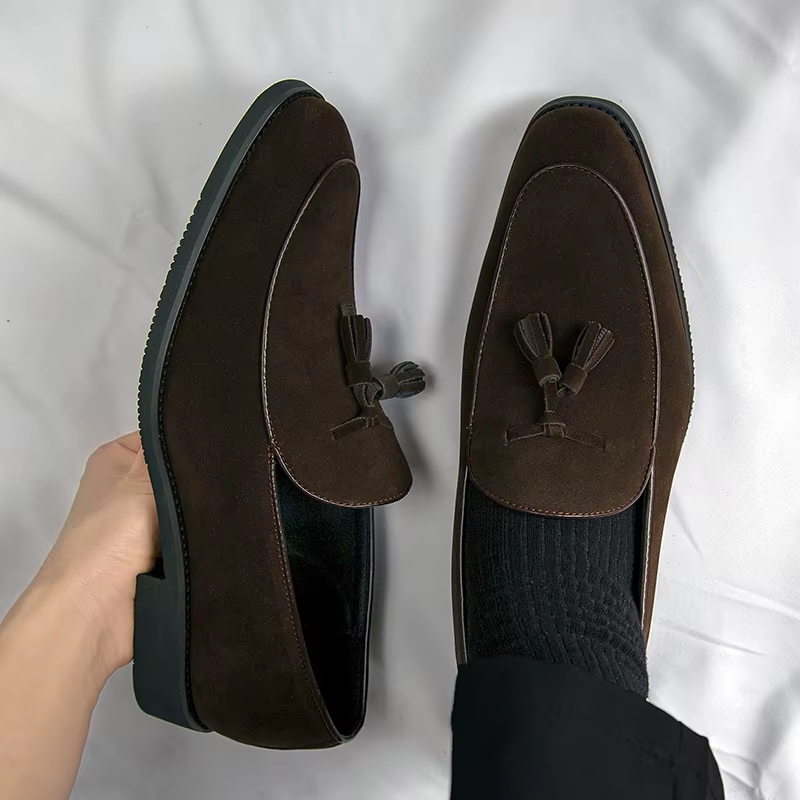 Mocassins de loisirs sans lacet chaussures de marche pour hommes