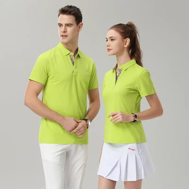 Polo à motif LOGO imprimé personnalisé, revers, multi-style, respirant, affaires, loisirs, groupe d'entreprise, bricolage, aviation, été, 2023