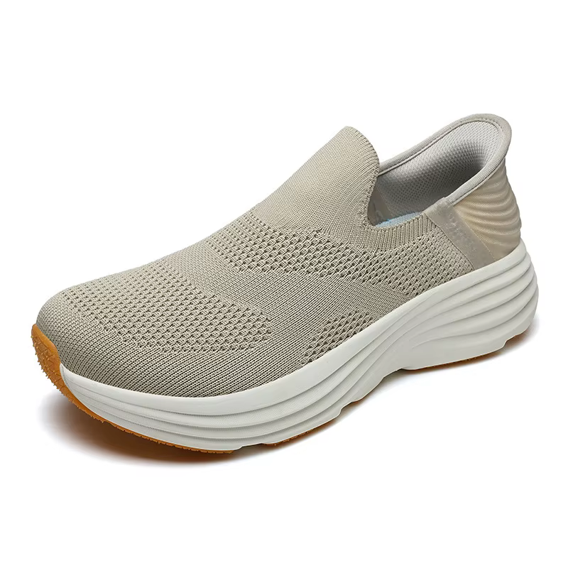 Chaussures de marche respirantes en maille à semelle large et confortable