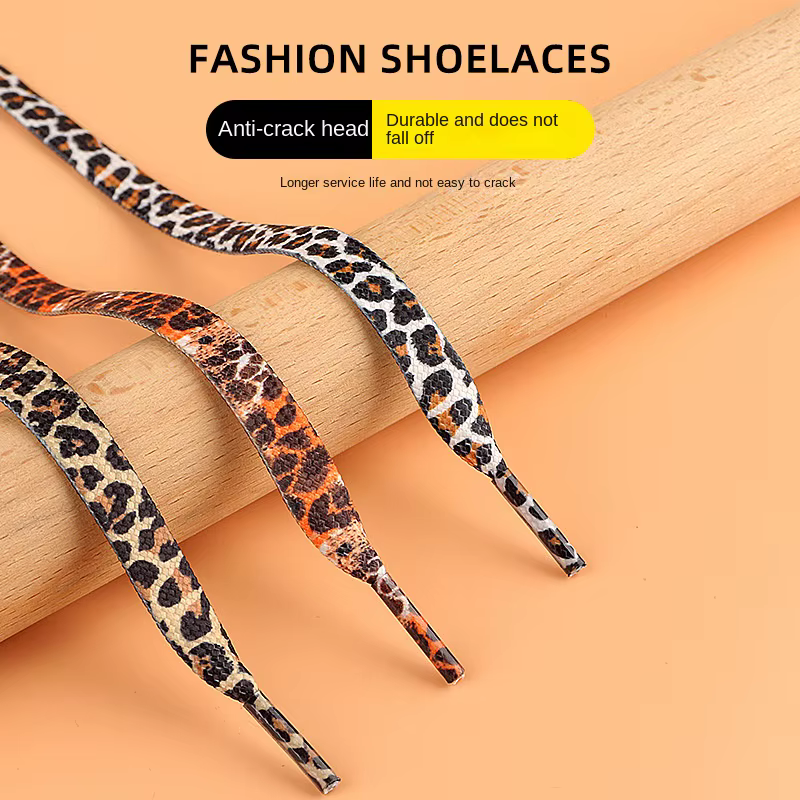 Dragon tigre léopard serpent 4 couleurs mode lacets colorés créatif unisexe plat toile baskets chaussures