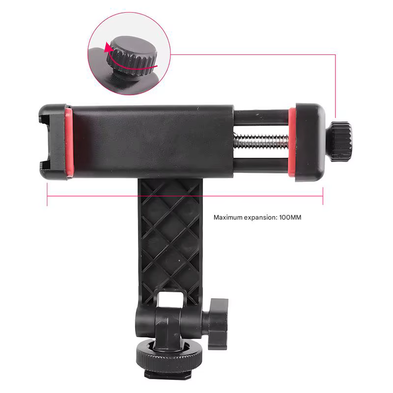 Support de trépied pour appareil photo, chaussure chaude pour téléphone portable, adaptateur de chaussure froide pour Iphone Samsung, accessoires de photographie