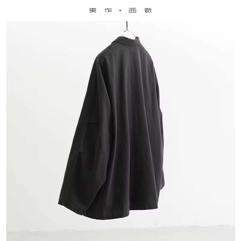 Blazer Oversize Femme 100% Coton Style Décontracté Ample et Confortable Nouvelle Collection Automne Hiver 2025