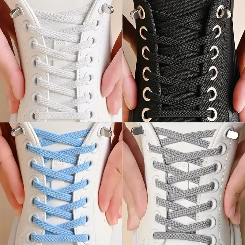 Lacets élastiques sans cravate