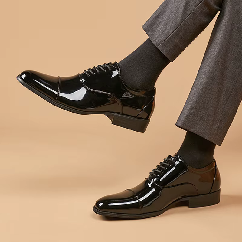 Chaussures d'affaires en cuir pour hommes