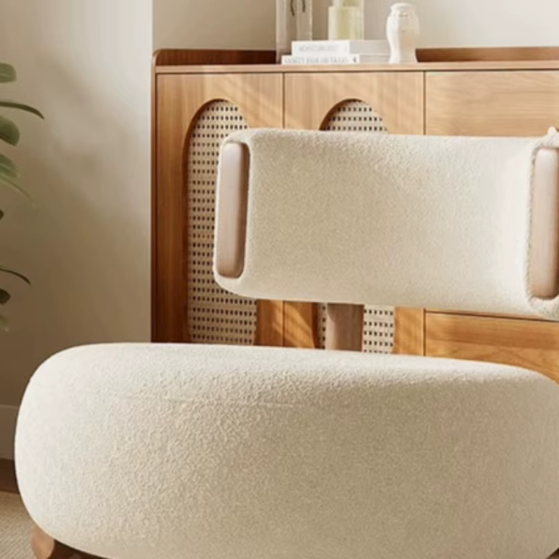 Fauteuils de salon modernes et confortables, chaises douces et mignonnes pour la salle à manger, fauteuils de bureau nordiques relaxants, mobilier de maison