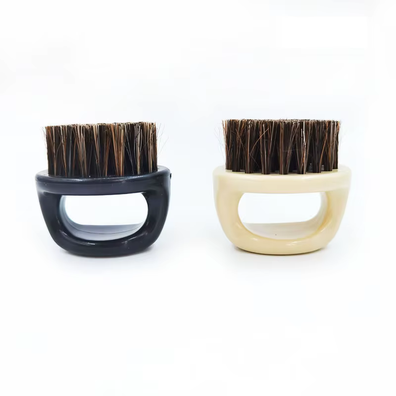 Brosse de rasage pour barbe pour hommes, fourrure de sanglier douce, Salon de coiffure, nettoyage du visage, outils de rasage, brosse de rasoir avec poignée, accessoire de coiffure